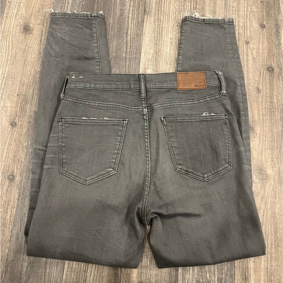 Madewell High Riser Gray Jeans - Picture 7 of 8